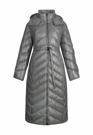LIU JO LONG WITH HOOD - Puhovka – plašč - grey