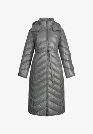 LIU JO LONG WITH HOOD - Tollkabát - grey