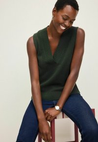Next REGULAR FIT - Top - khaki green
