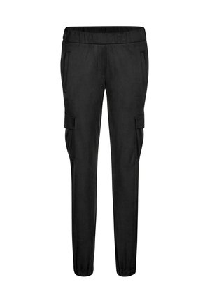 MADELEINE, STRAIGHT FIT - Cargohose - black