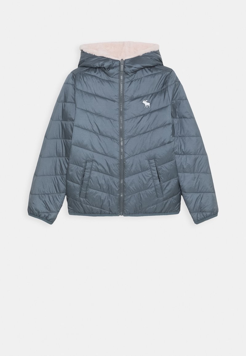 Abercrombie & Fitch COZY PUFFER - Winter jacket - blue