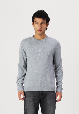 LINEAR SMALL CHEST SWEATER - Jumper - grey