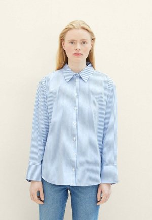 Camisa - blue white strripe