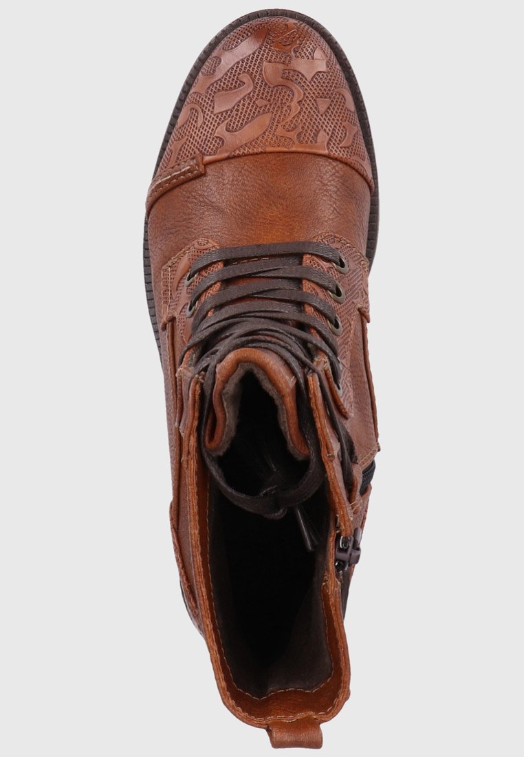Mustang Botines con cordones - cognac/coñac - Zalando.es