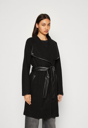 VMWATERFALL POP - Classic coat - black