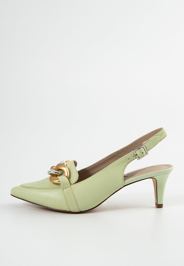 Caprice Klassieke pumps lichtgroen Caprice Klassieke pumps lichtgroen