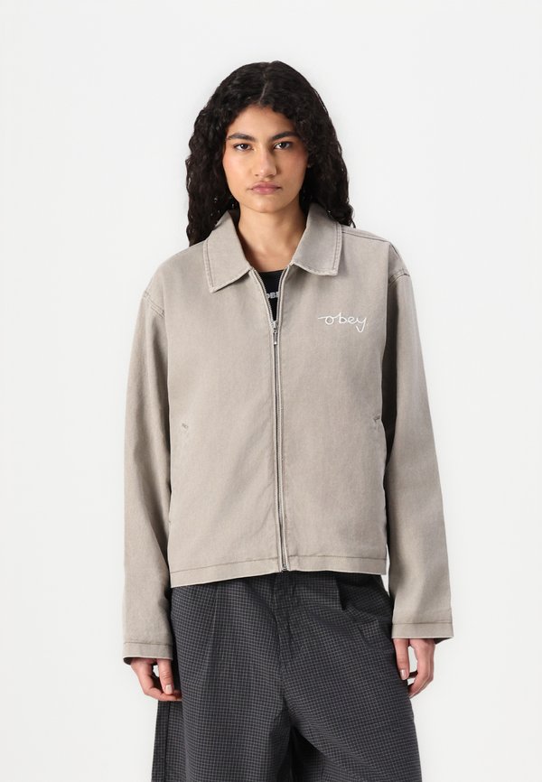 SERENE ZIP JACKET - Leichte Jacke - fungi