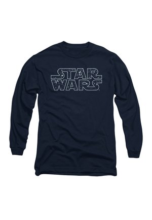 STARRY LOGO - Long sleeved top - dark blue