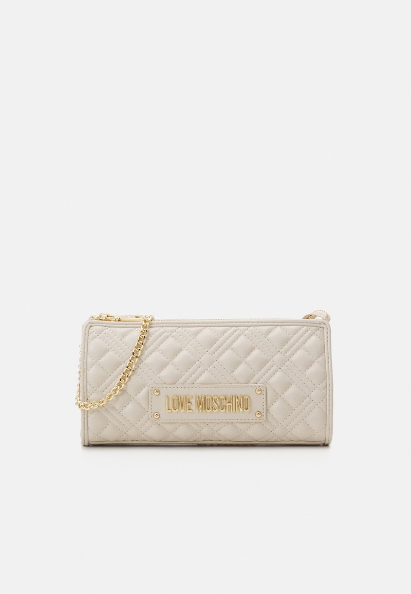 Love Moschino QUILTED BAG - Τσάντα χειρός - avorio