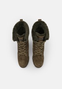 Unisa Stivaletti con plateau - khaki
