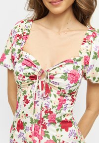 Laurella MELISSA FLOWERS - Rochie de zi - beige