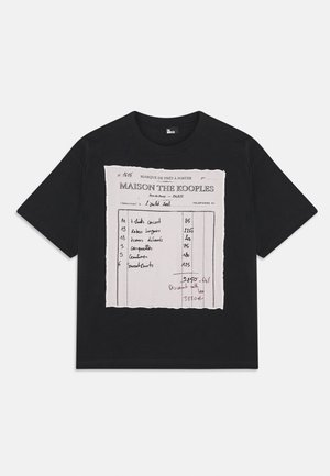 Μπλουζάκι με στάμπα - black