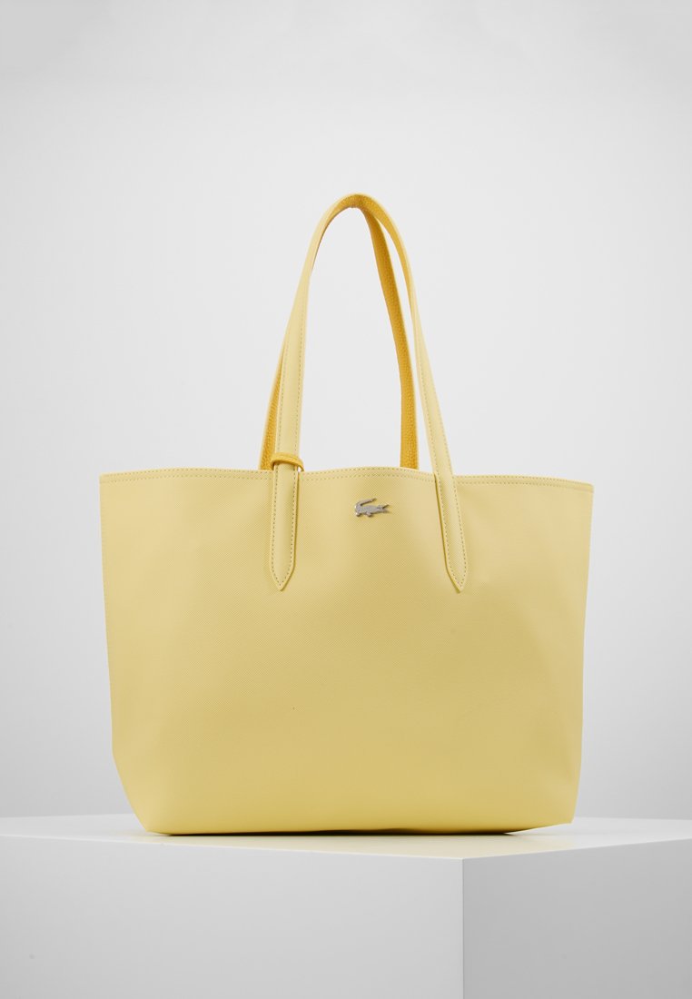 Lacoste ANNA Tote bag pale banana/yolk yellow/yellow Zalando.co.uk