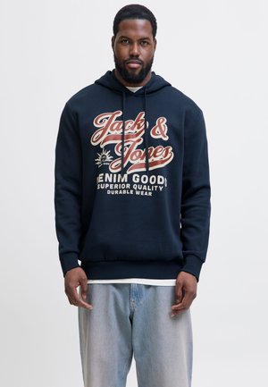 Jack & Jones Plus Size Logo - Sweat à capuche - sky captain