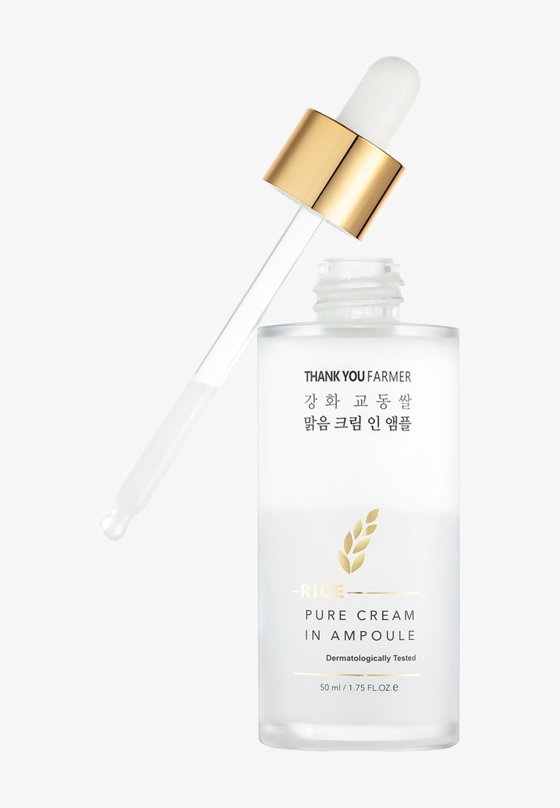 Thank You Farmer RICE PURE CREAM IN AMPOULE - Dagkräm - black