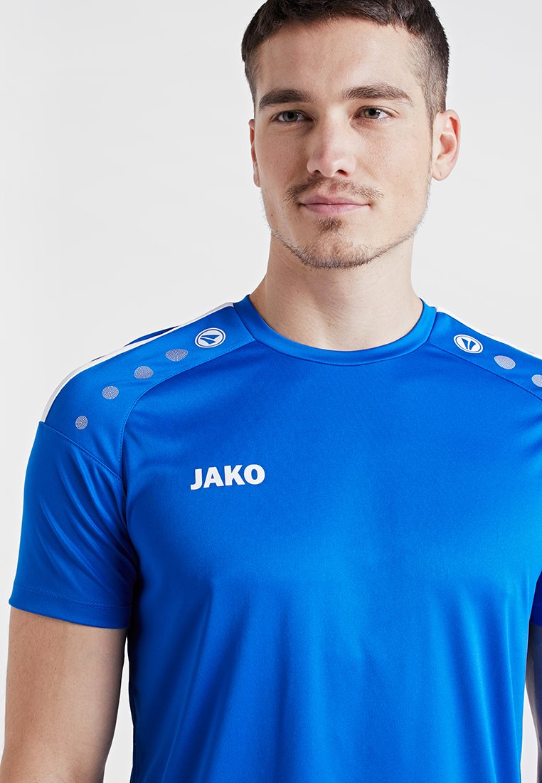 Jako Trikot Striker Sports Shirt Royal Weiss Blue Zalando Co Uk