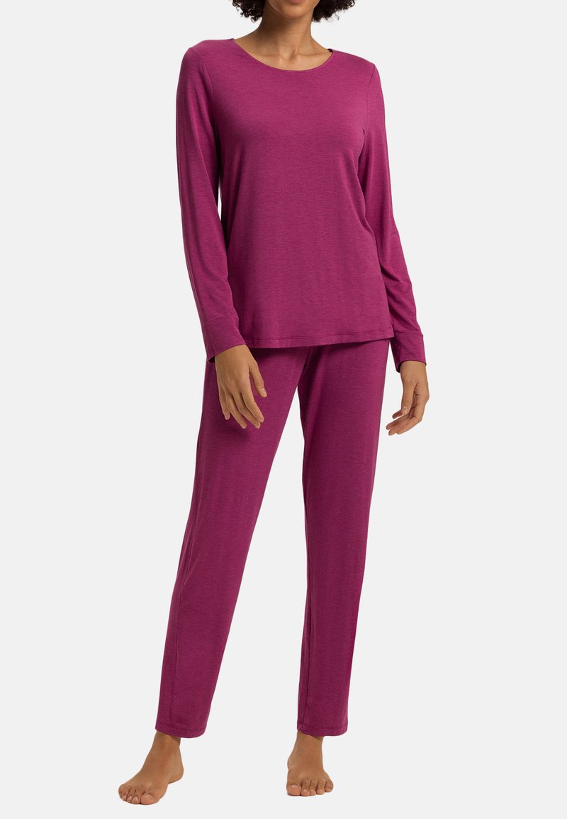 Hanro NATURAL ELEGANCE SET - Pyjama - tourmaline melange