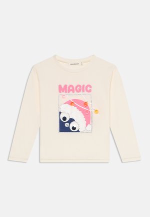 Billieblush, LONG SLEEVE T-SHIRT KID GIRL - Μπλούζα με μακριά μανίκια - ivory