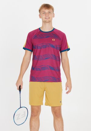 T-shirt med print - raspberry radiance