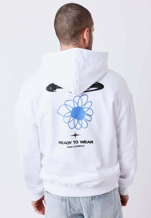 STREET BLOOM - Felpa con cappuccio - blanc