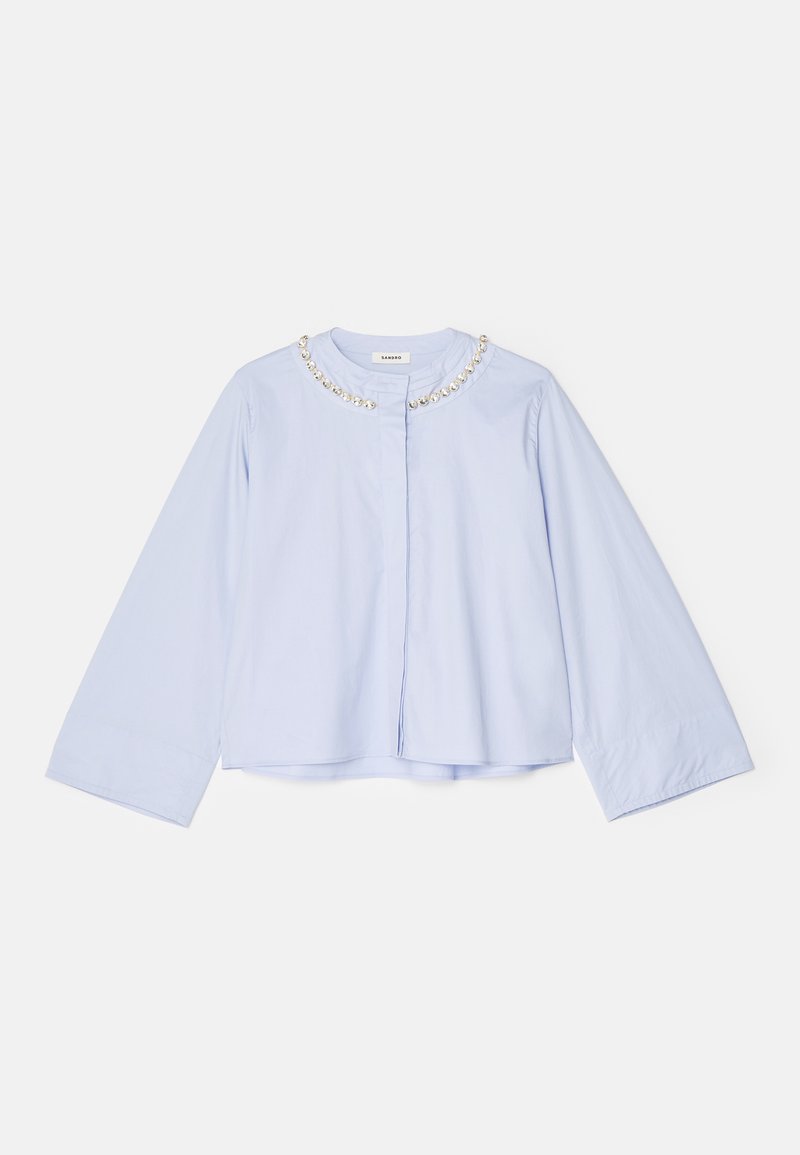 sandro Overhemdblouse lichtblauw