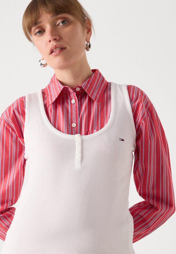 HENLEY - Top - ecru3