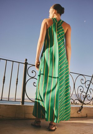 Cath Kidston Maxi dress - khaki green tiny town/green - Zalando