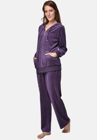 RAIKOU SET - Pyjama set - dunkellila