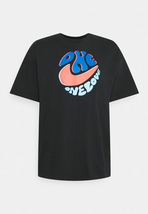 T-shirt print - black