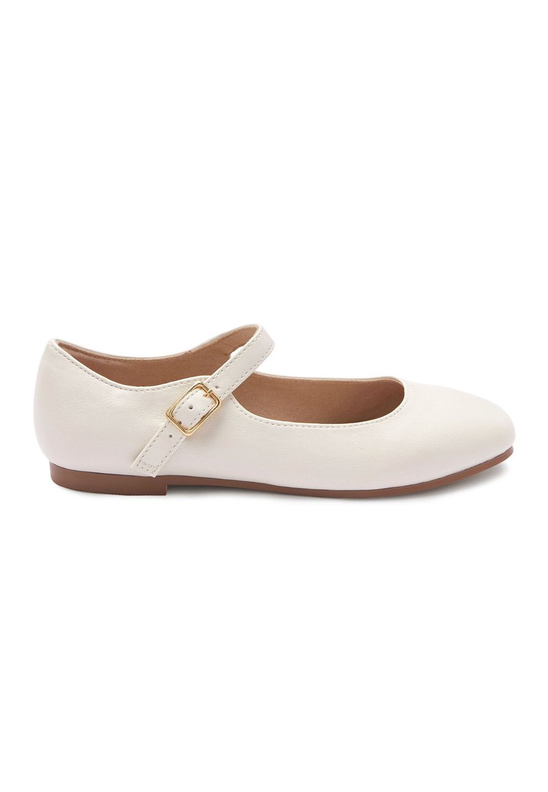 Next SQUARE TOE MARY JANE SHOES Ballerinasko m/ rem cream/beige
