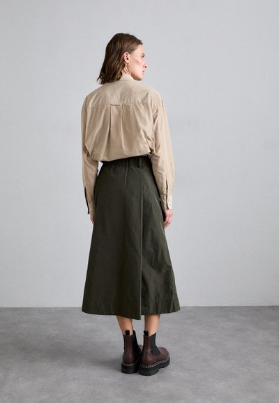 ASPESI GONNA NELLY - A-Linien-Rock - militare