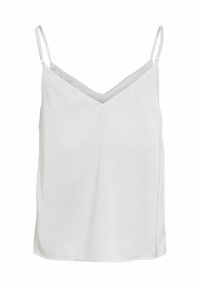 VILA TRÄGER V-AUSSCHNITT - Tops - snow white