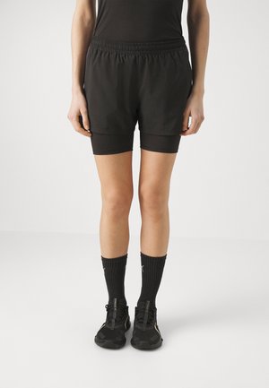 TEAMGOAL SHORT WOMEN - Pantalón corto de deporte - black/white