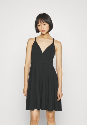 WAL G PETITE BELLA BALOON SKATER - Vestito casual - black