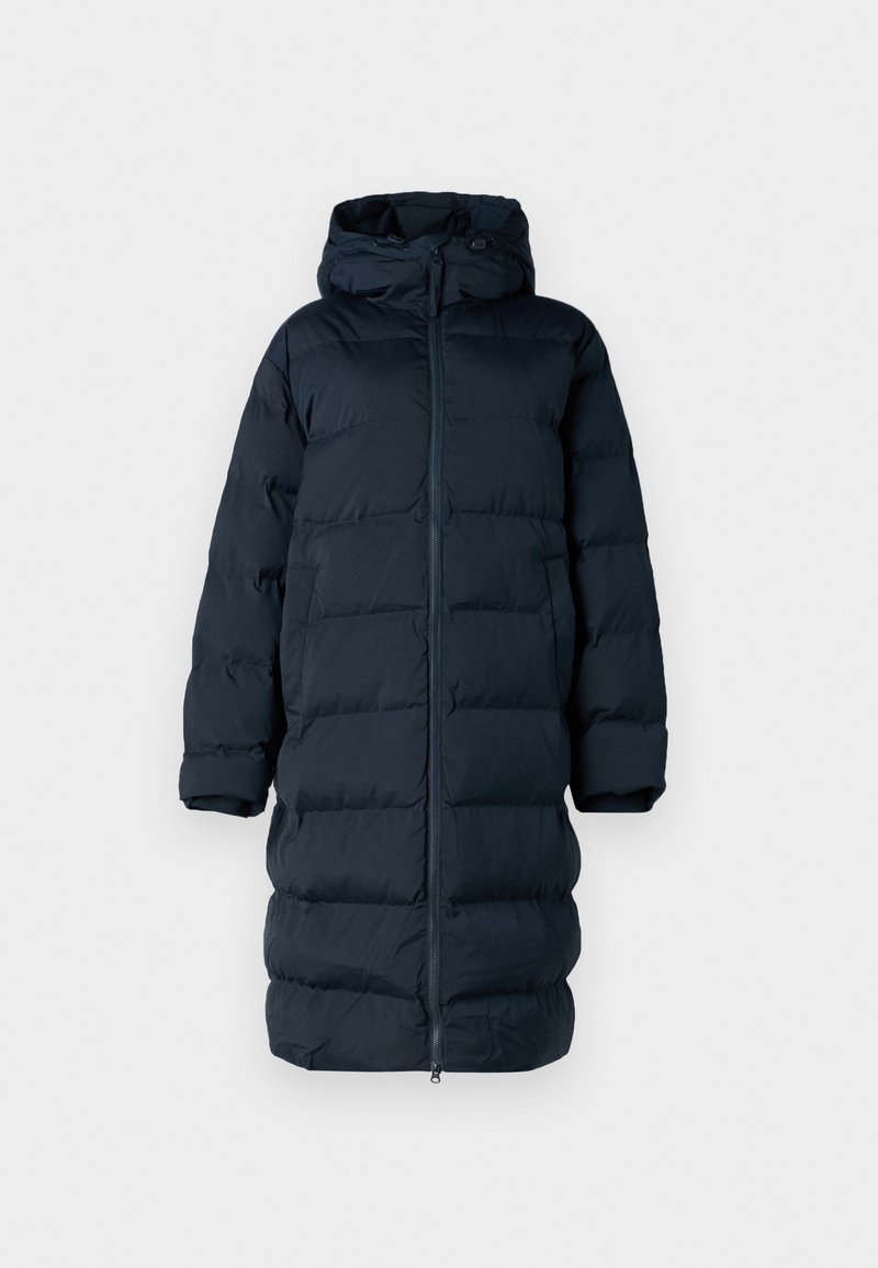 Samsøe Samsøe Wintermantel donkerblauw