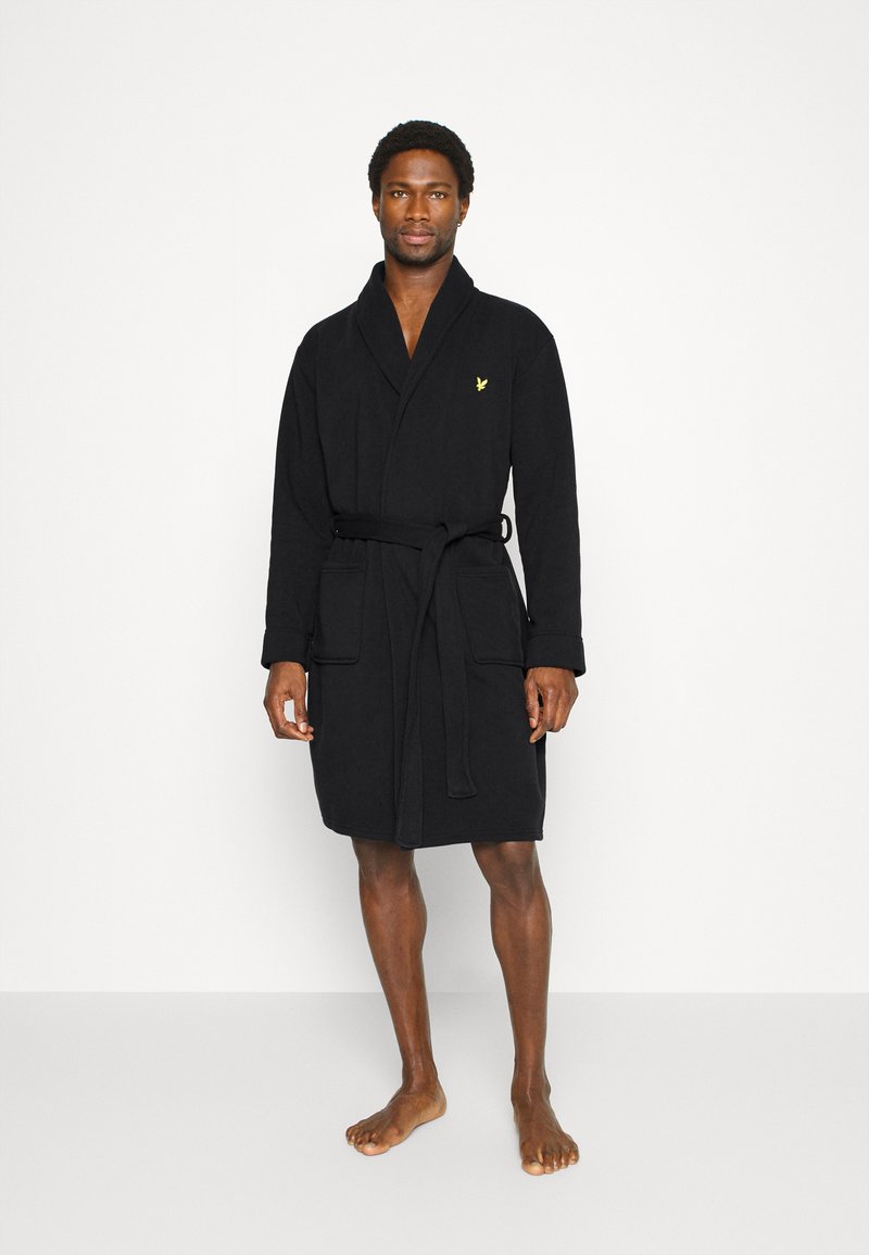 Lyle & Scott MATTHEW Dressing gown black Zalando.co.uk