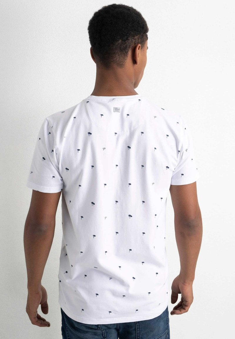 Herren T-Shirts basic | Petrol Industries SUMMERY T-Shirt print bright white/weiß - YK99969 Herren T-Shirts basic | Petrol Industries SUMMERY T-Shirt print bright white/weiß - YK99969