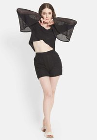 Be Sunset TERRA  - Top dugih rukava - black