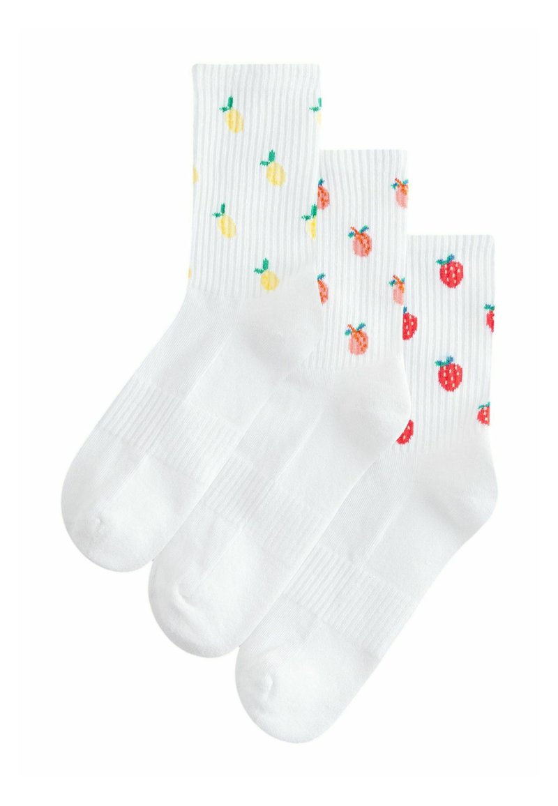 Next CUSHION 3 PACK WITH ARCH SUPPORT - Ponožky - fruit