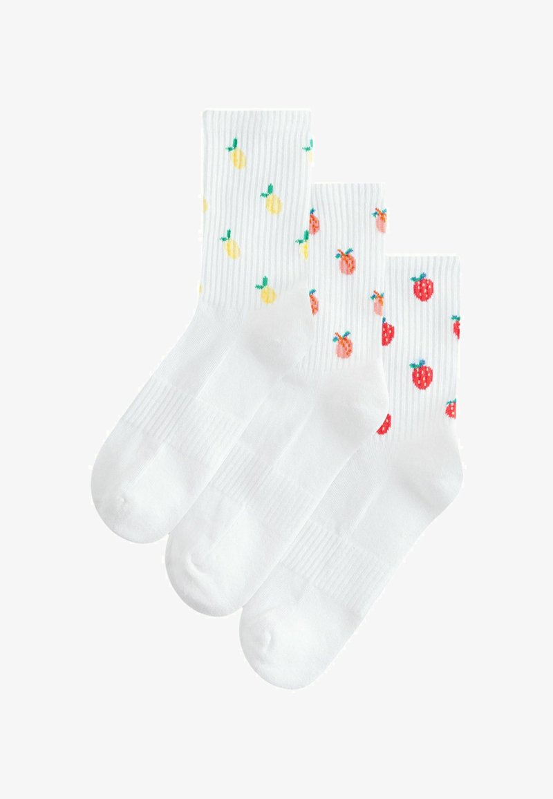 Next CUSHION 3 PACK WITH ARCH SUPPORT - Ponožky - fruit