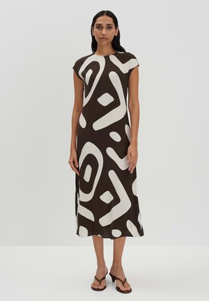 someday. MAXI CREPE - Day dress - dark espresso
