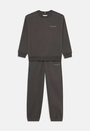 MINI CORP C NECK UNISEX SET - Sweatshirt - washed black