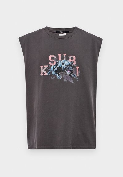 Ksubi SLASH TEE - Débardeur - black