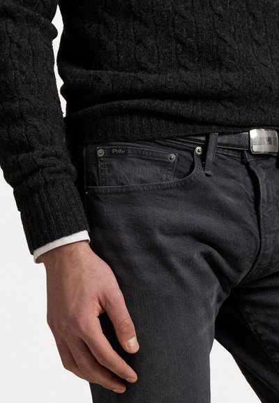 Polo Ralph Lauren SULLIVAN SLIM POLO PONY STRETCH JEAN  - Pieguloša piegriezuma džinsi - mechanic grey