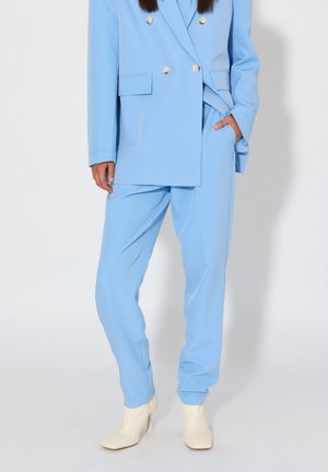 SOMETHINGNEW EVA LONG PANTS - Kalhoty - della robbia blue