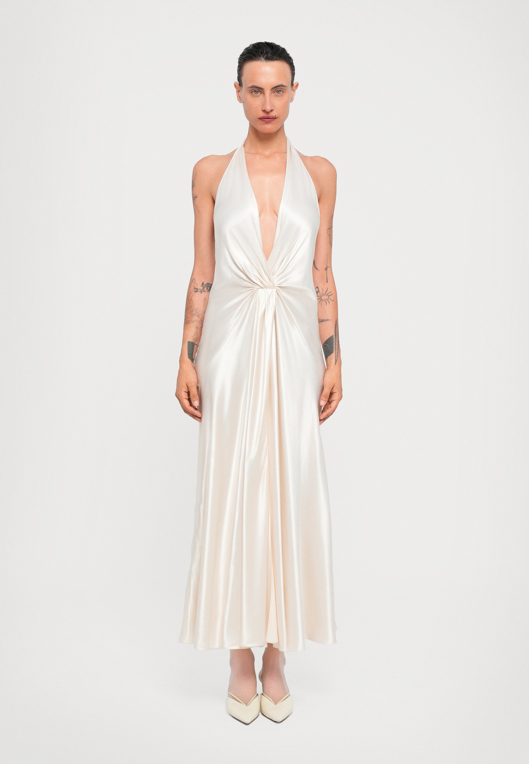 ワンピース PINKO 'La Cura' dress White Pinko LA CURA ABITO - Day dress - white - Zalando.co.uk