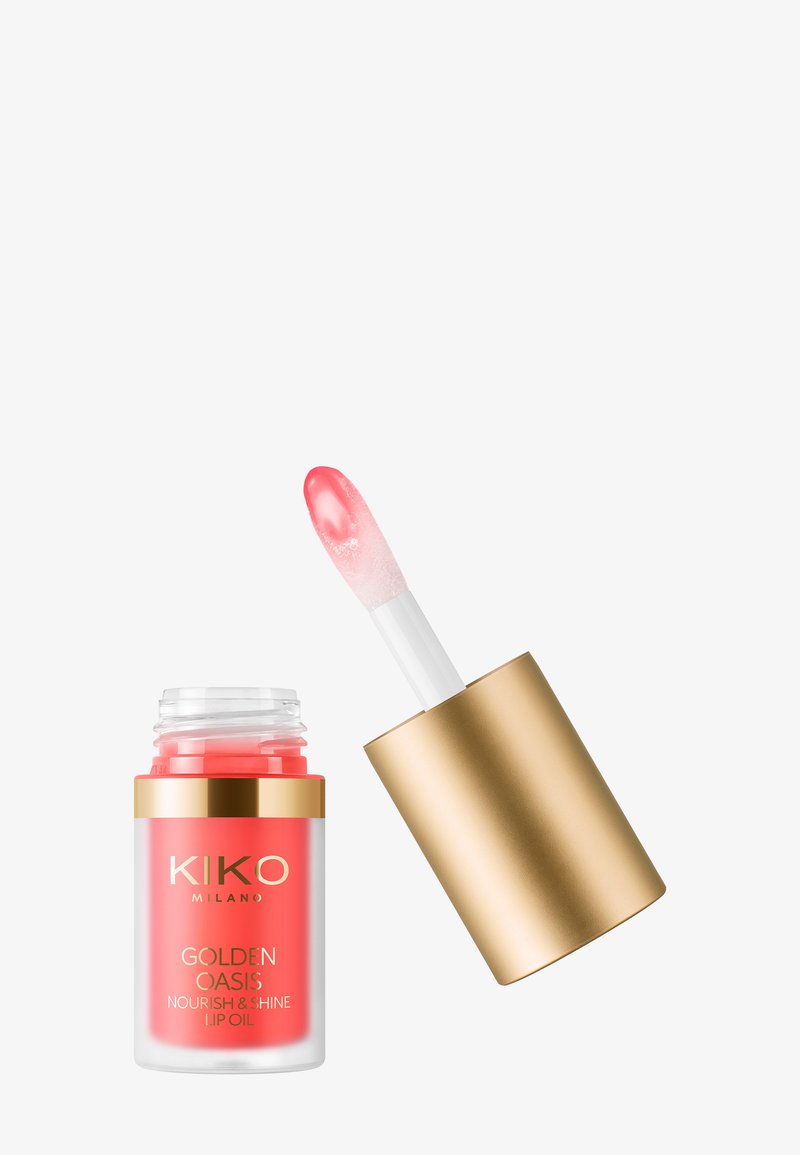 KIKO Milano - GOLDEN OASIS NOURISH & SHINE LIP OIL - Leppeolje - pinch of pink, Forstørre