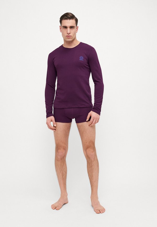 LONG SLEEVES ROUND NECK TOPEKA NEW LOGO - Undershirt - dark aubergine3