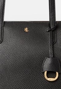 Lauren Ralph Lauren MEDIUM KEATON TOTE - Bolso shopping - black