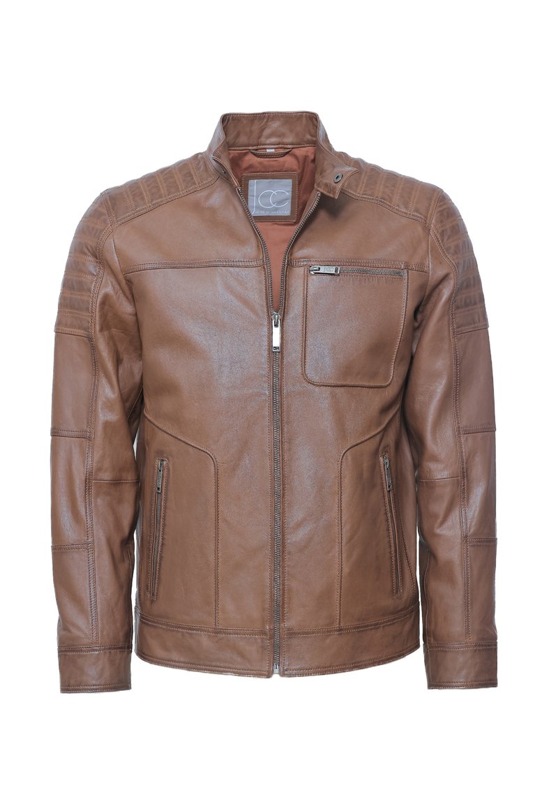 JCC Leren jas - cognac